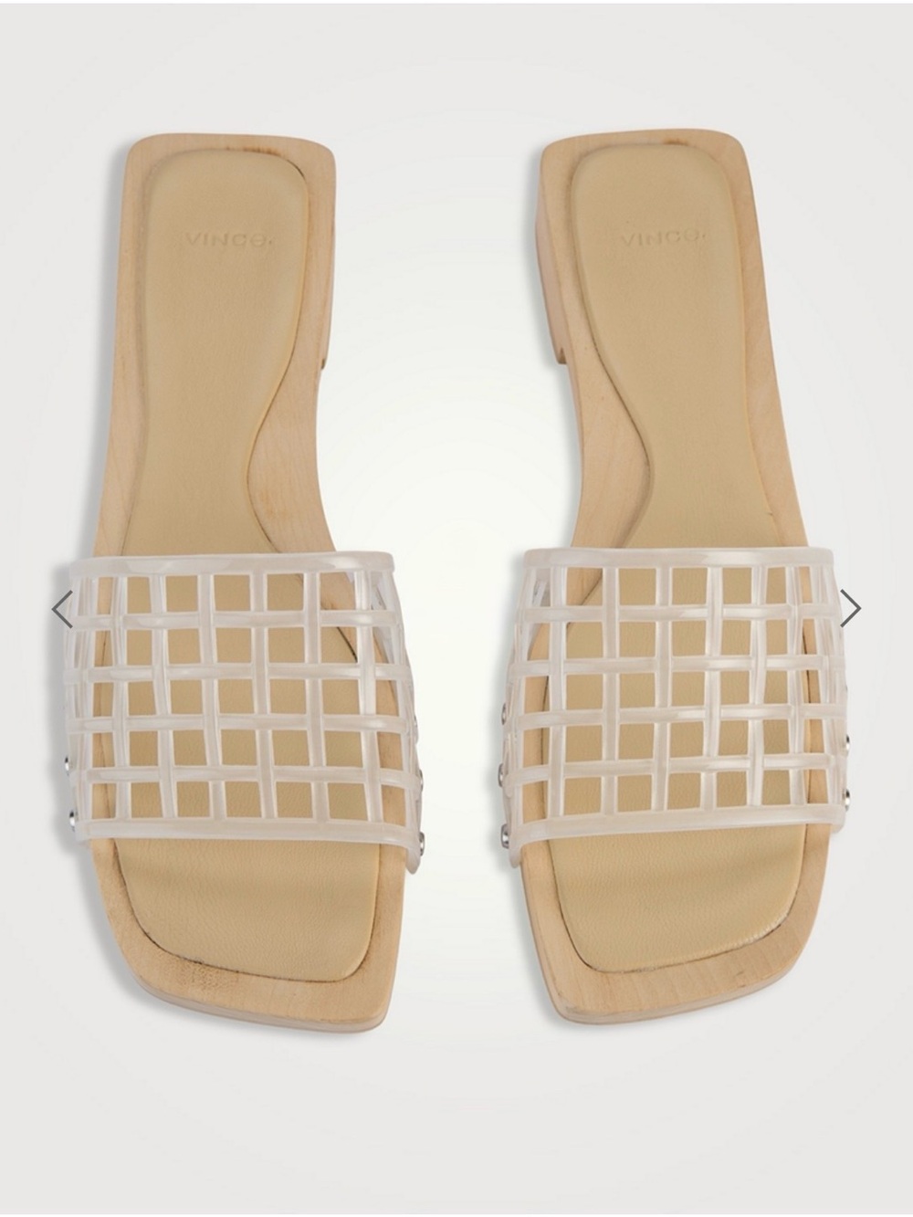 Vince Barbara Jelly Clog Mules